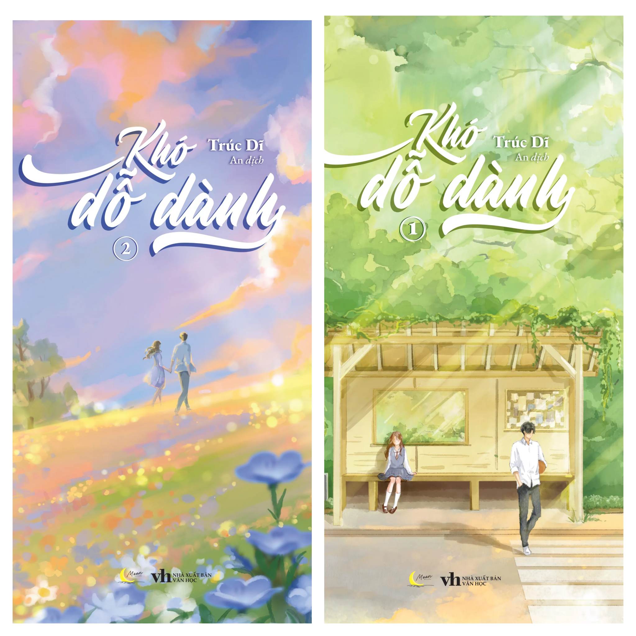 Sách - Tiểu Thuyết KHÓ DỖ DÀNH ( BỘ 2 TẬP) - Trúc Dĩ