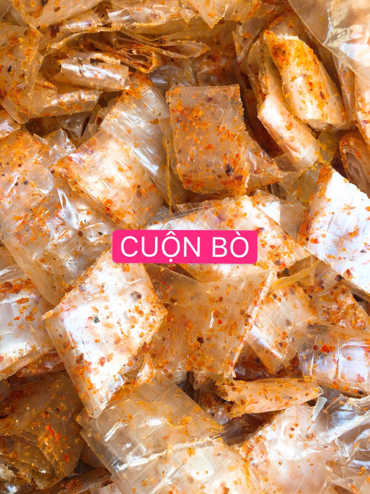 Bánh Tráng Cuộn Vị Bò - Siêu Ngon - 100G