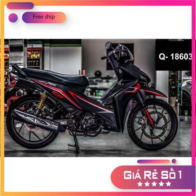 [ QUÍ KHÁCH VUI LÒNG MANG TEM RA TIỆM CHO THỢ DÁN] TEM RỜI xe Wave Rsx 110 chế tào lao