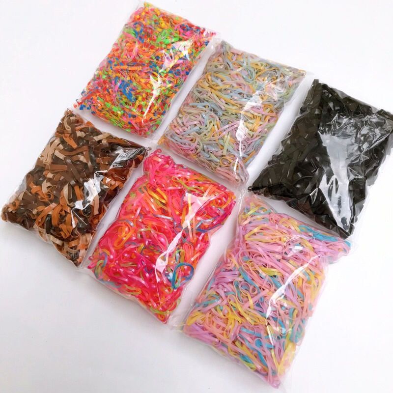 50gr - 100 gr chun buộc tóc dày, to, đẹp