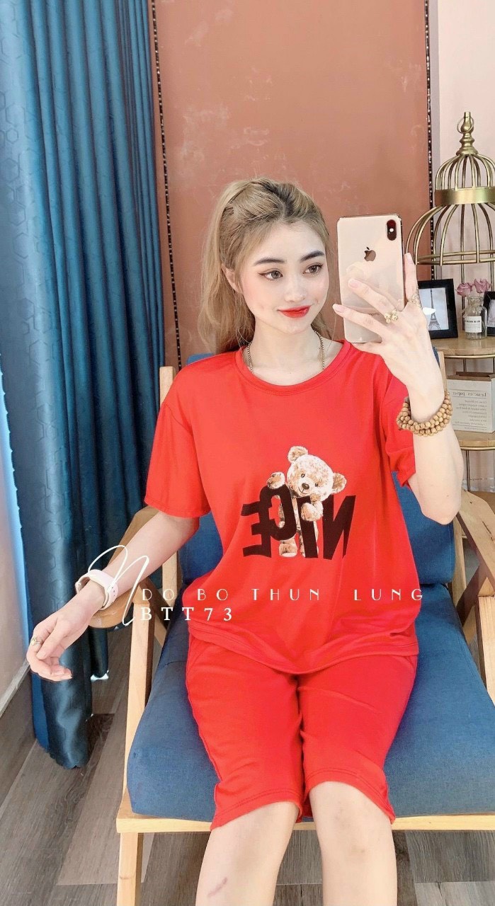 LỬNG ĐỒ BỘ MẪU MỚI THUN COTTON MÁT MẺ DƯỚI 52kg