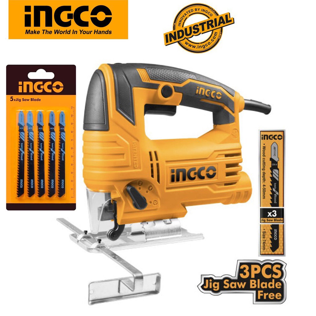 [HCM]MÁY CƯA LỌNG INGCO 570W JS57028 ( tặng kèm 5 lưỡi cưa lọng gỗ )
