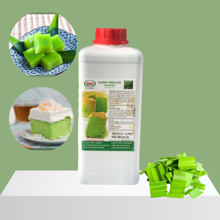 Hương lá dứa có màu BICO - 1kg