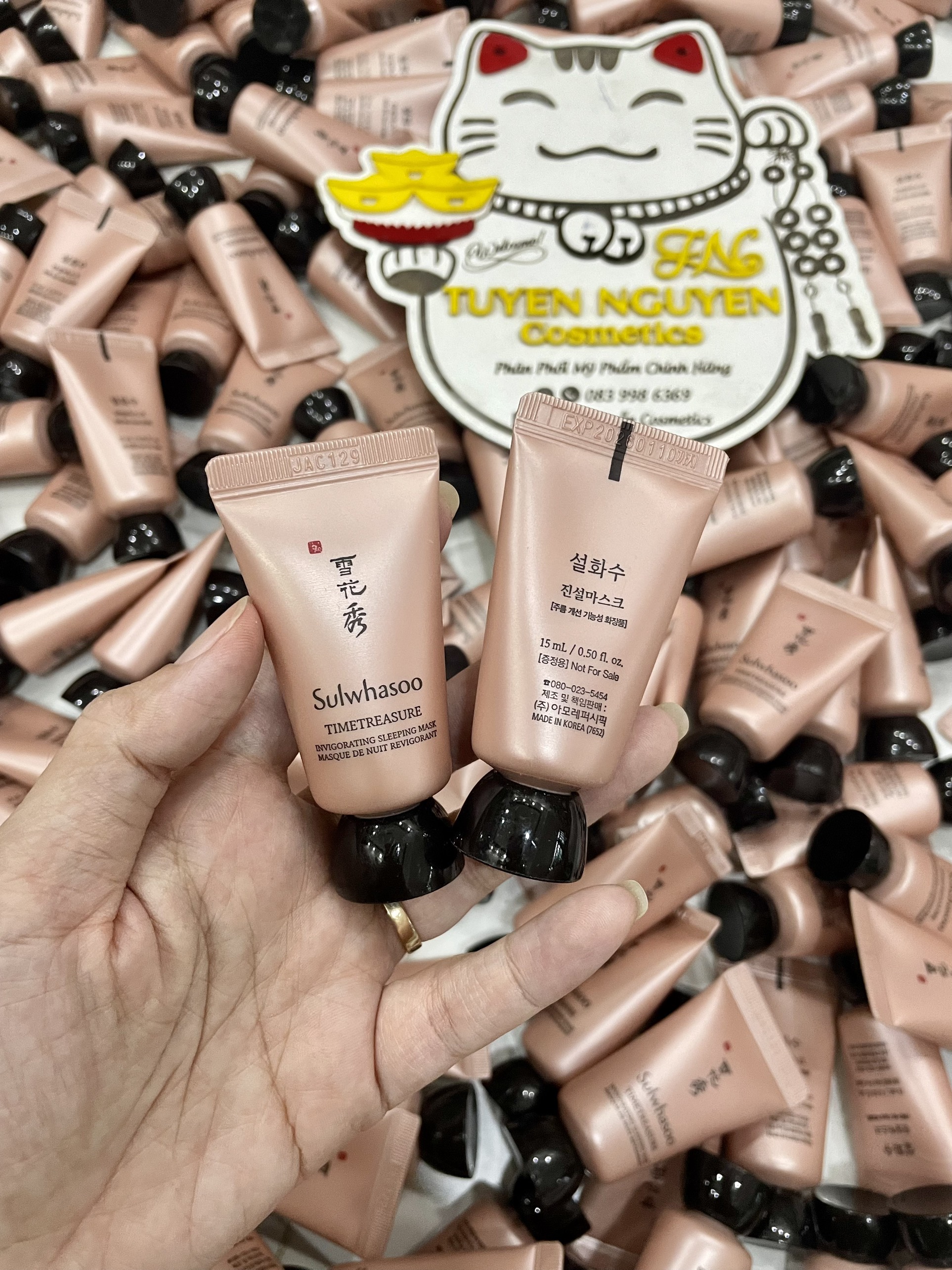 Mặt nạ ngủ thông đỏ sulwhasoo 15ml