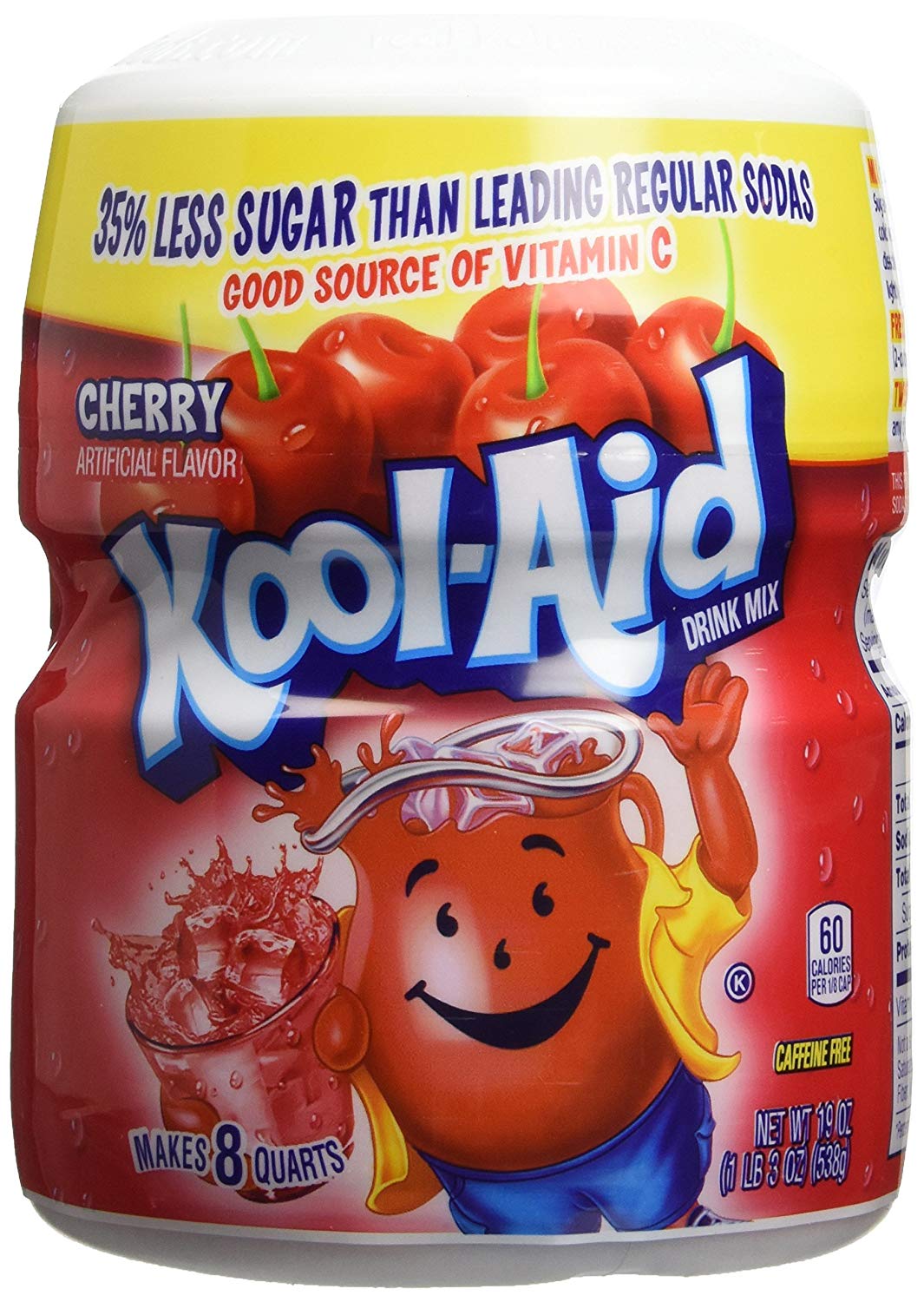 Bột Trái Cây Kool Aid Dâu 538g