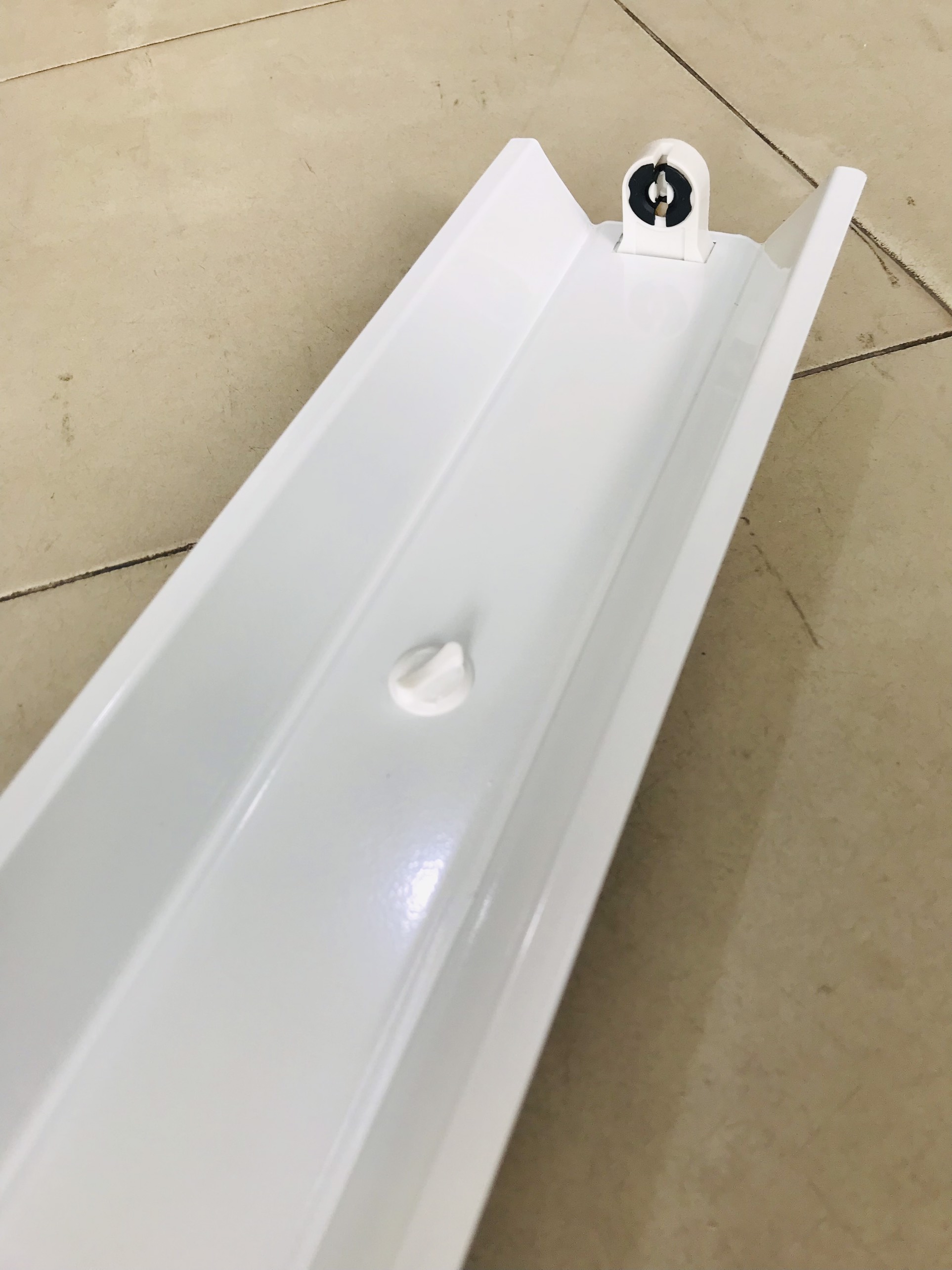 [HCM]Máng đèn LED - Máng chóa đèn đơn T8 1m2 - LS - C1 - 120