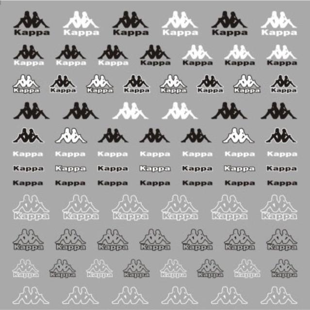 Set 5 miếng Sticker các thương hiệu nổi tiếng