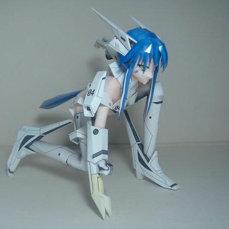 [HCM]Mô hình giấy anime girl Lineas