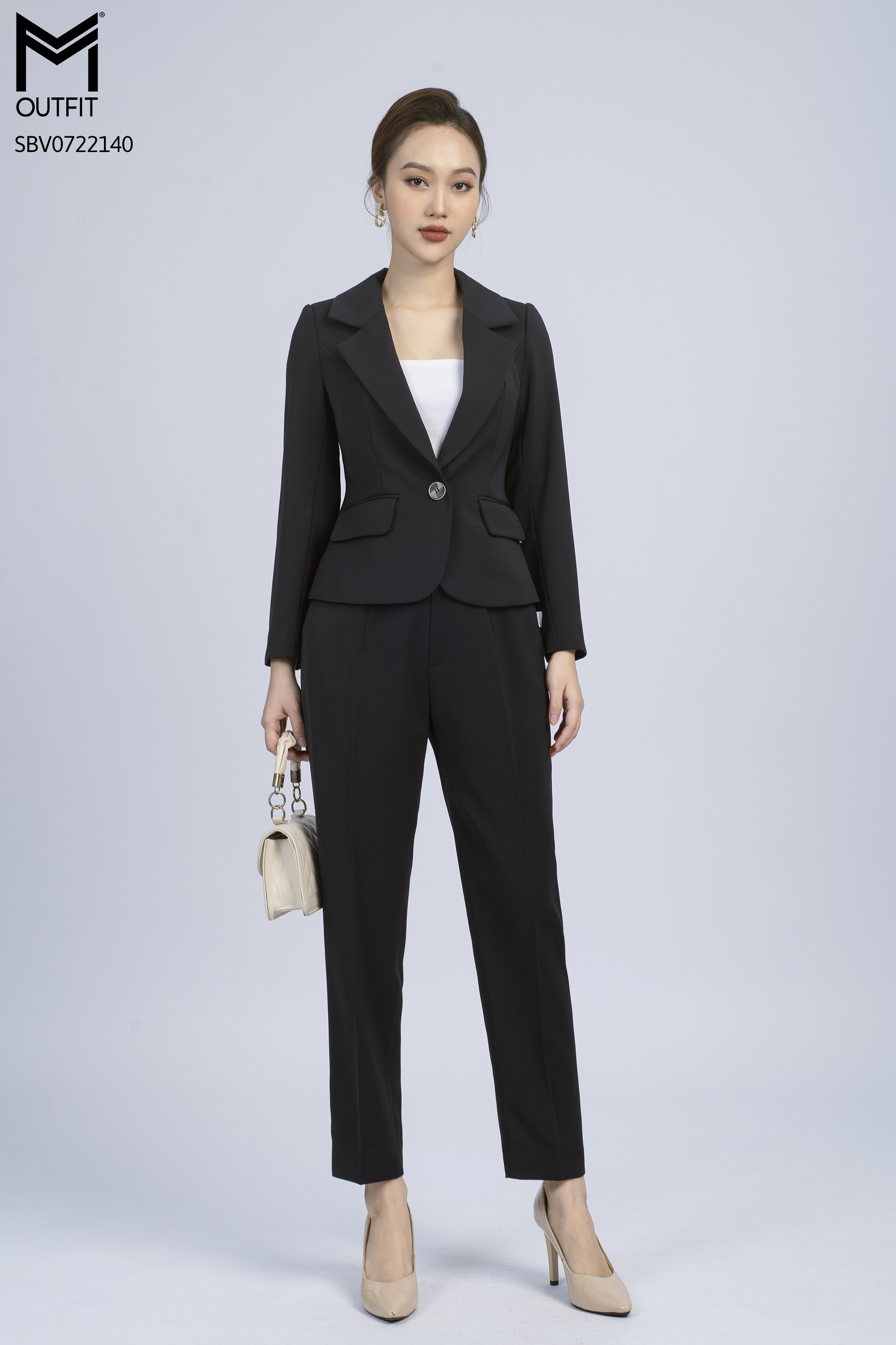 Sét bộ Áo vest+ Quần Baggy thời trang MMoutfit