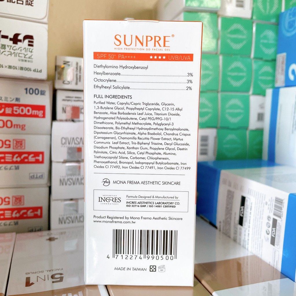 Kem chống nắng Mona Frema Sunpre DD SPF50