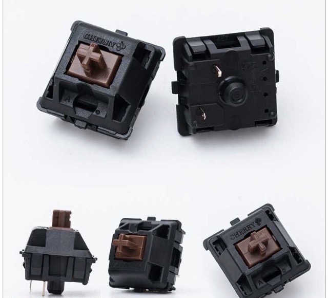 Cherry Switch 3 pin cho bàn phím cơ (4 màu cơ bản) | Cherry silver speed
