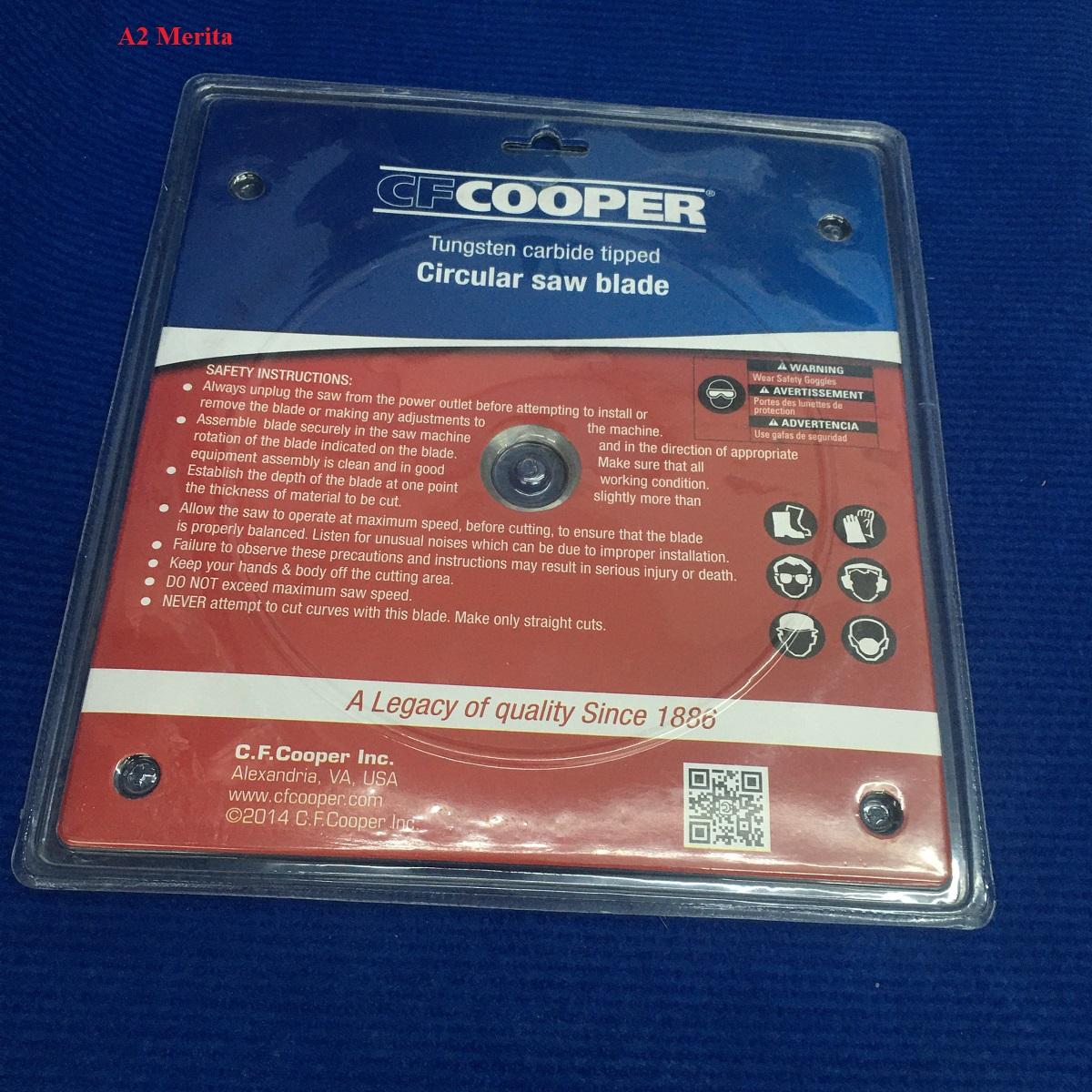 Lưỡi cưa gỗ 230mmx40T CFCooper SW09040