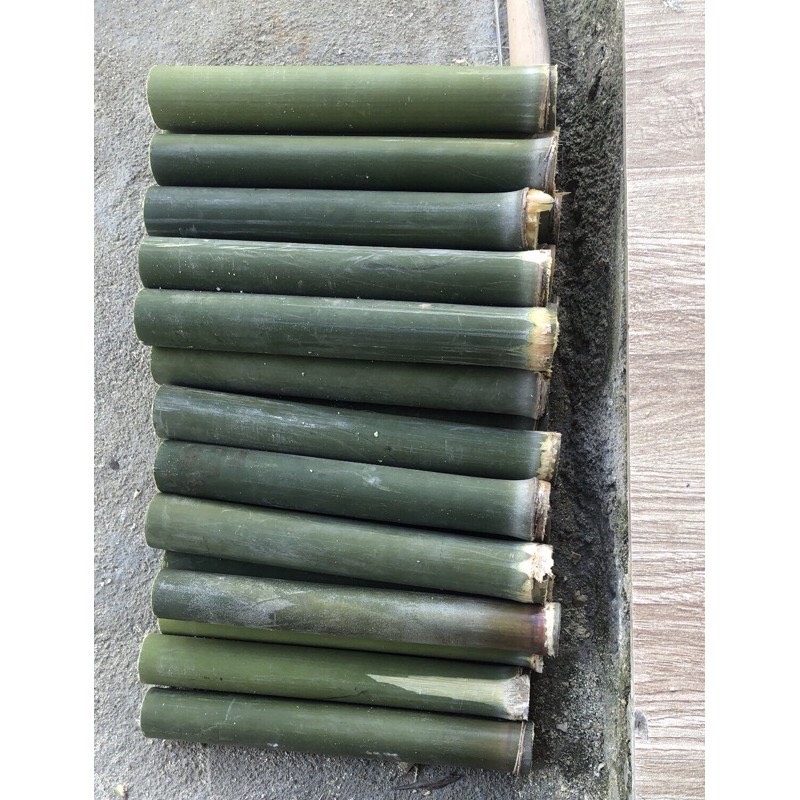 100 ống nứa làm chả ốc
