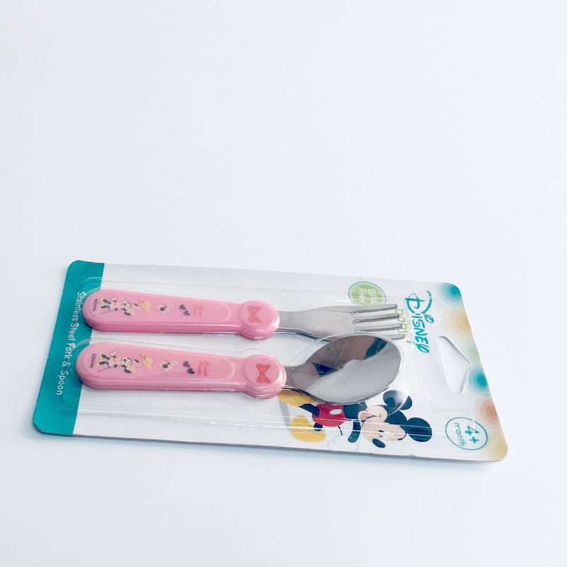 Bộ thìa dĩa inox Disney
