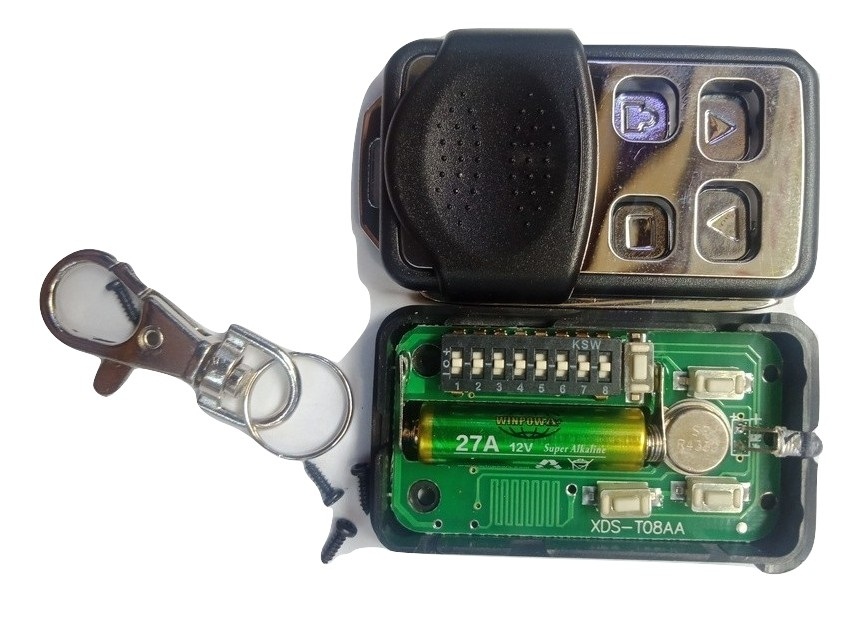 Remote Điều khiển Cửa Cuốn mã gạt 433mhz