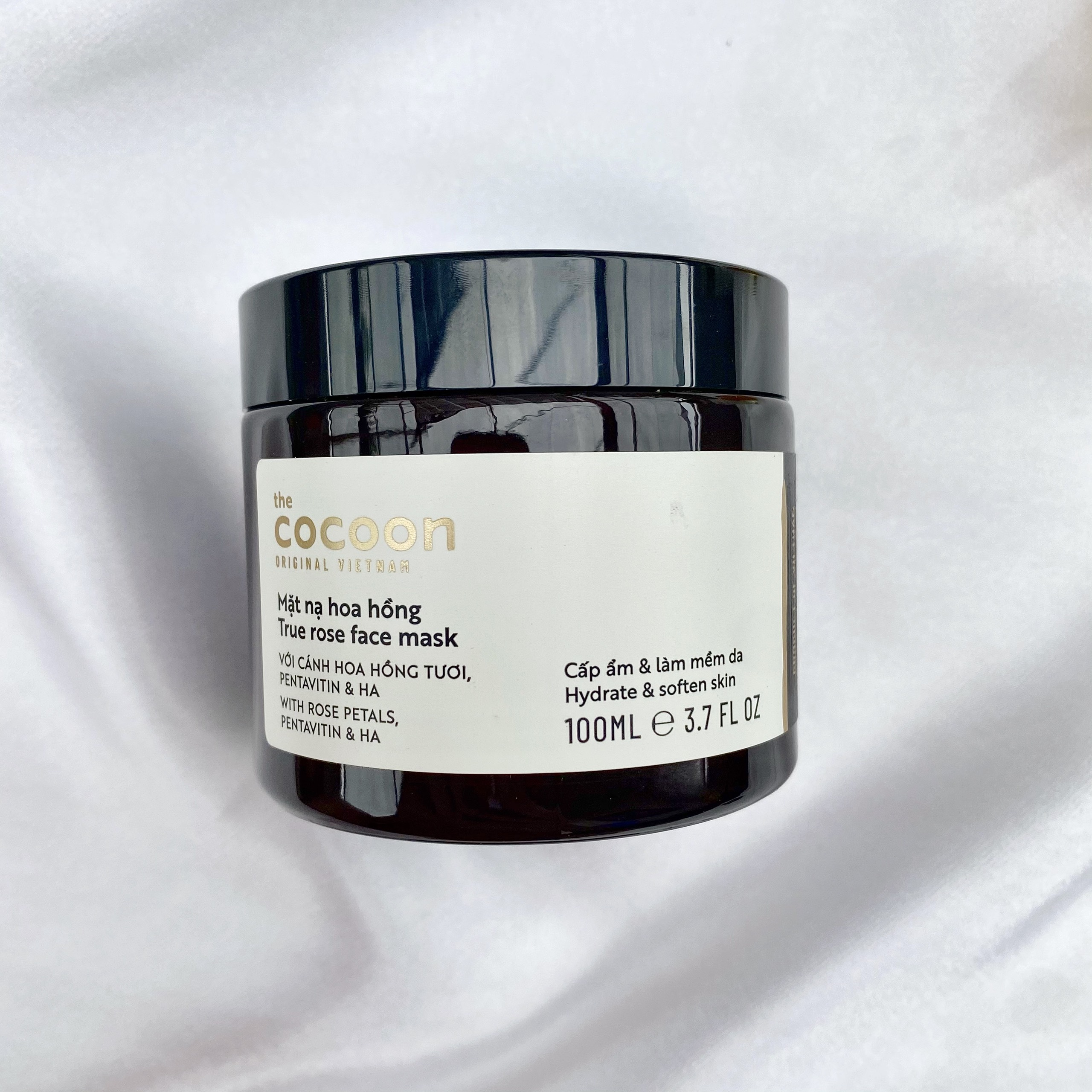 Mặt nạ hoa hồng Cocoon cấp ẩm & làm mềm da 100ml