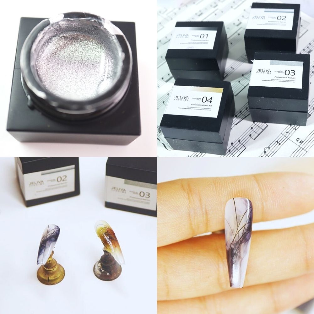 Gel nhện nail JELIVA siêu dai 8g