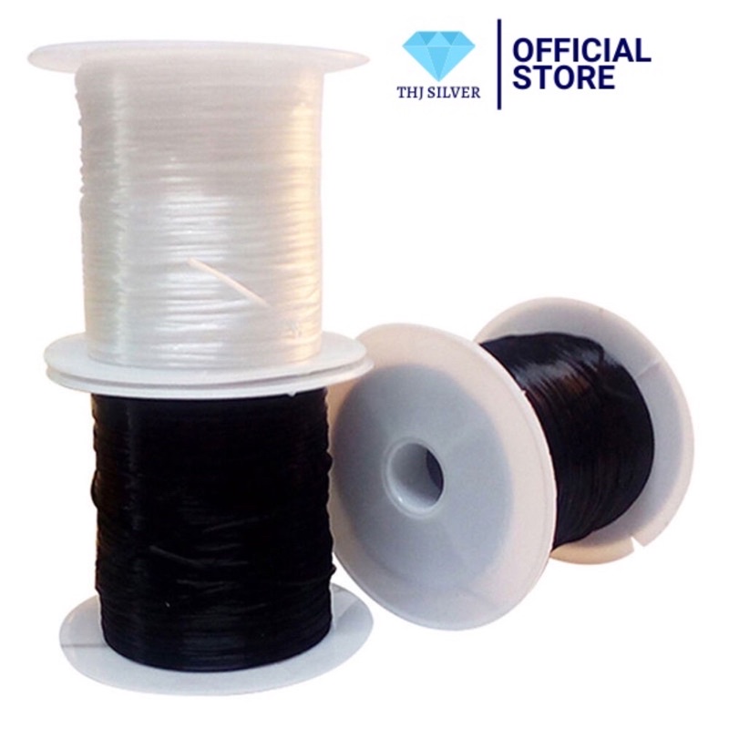 1 cuộn dây chun xâu vòng đá phong thuỷ