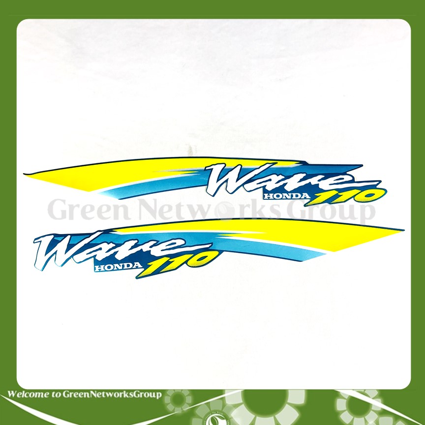 Tem Wave THÁI 110 3 lớp ĐỜI 1999 (Màu xanh ngọc) Greennetworks