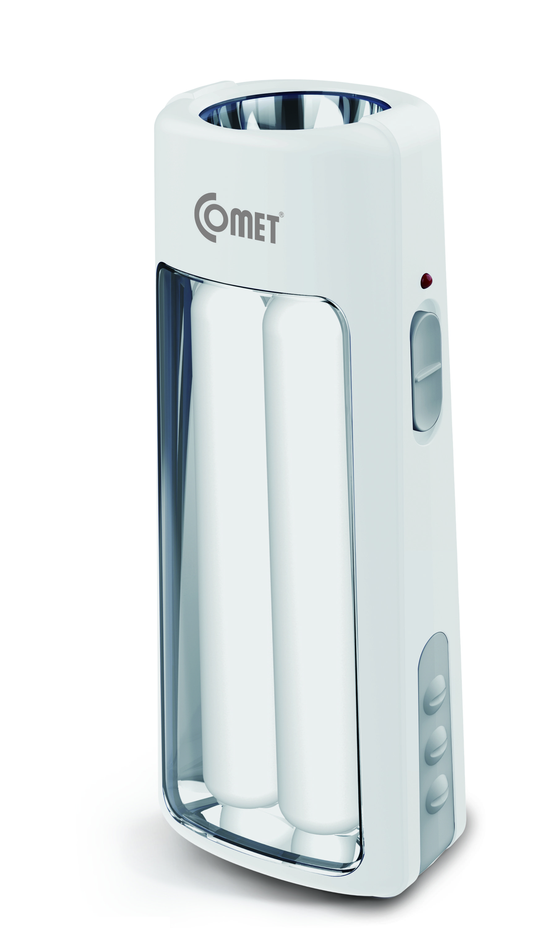 Đèn pin sạc led COMET CRT456 6W (đèn pin 2W + Đèn sạc 4W)