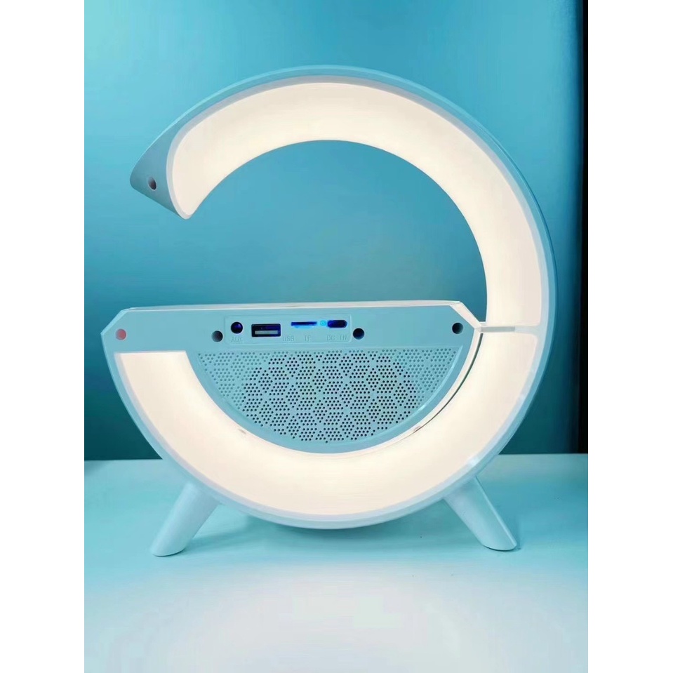 [HOT 2023] Loa Bluetooth BT2301 Thông Minh Chức Năng Sạc Không Dây , 7 Độ Sáng, Màu Trắng Tinh Tế Full Hộp, Loa Bluetooth BT2301 Đèn LED Theo Nhạc Cực Hay,  Loa Có Đèn Led 16 Triệu Màu Sắc Cực Chất Đậm Laz Police