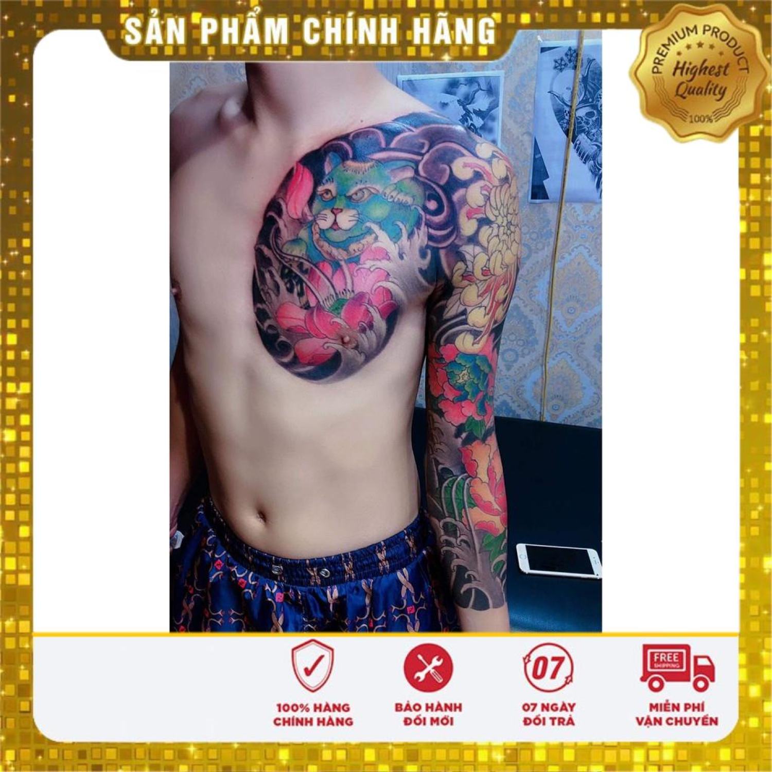 💗FREESHIP💗 Mực xăm hình màu Nâu Coco 30ml 1oz.