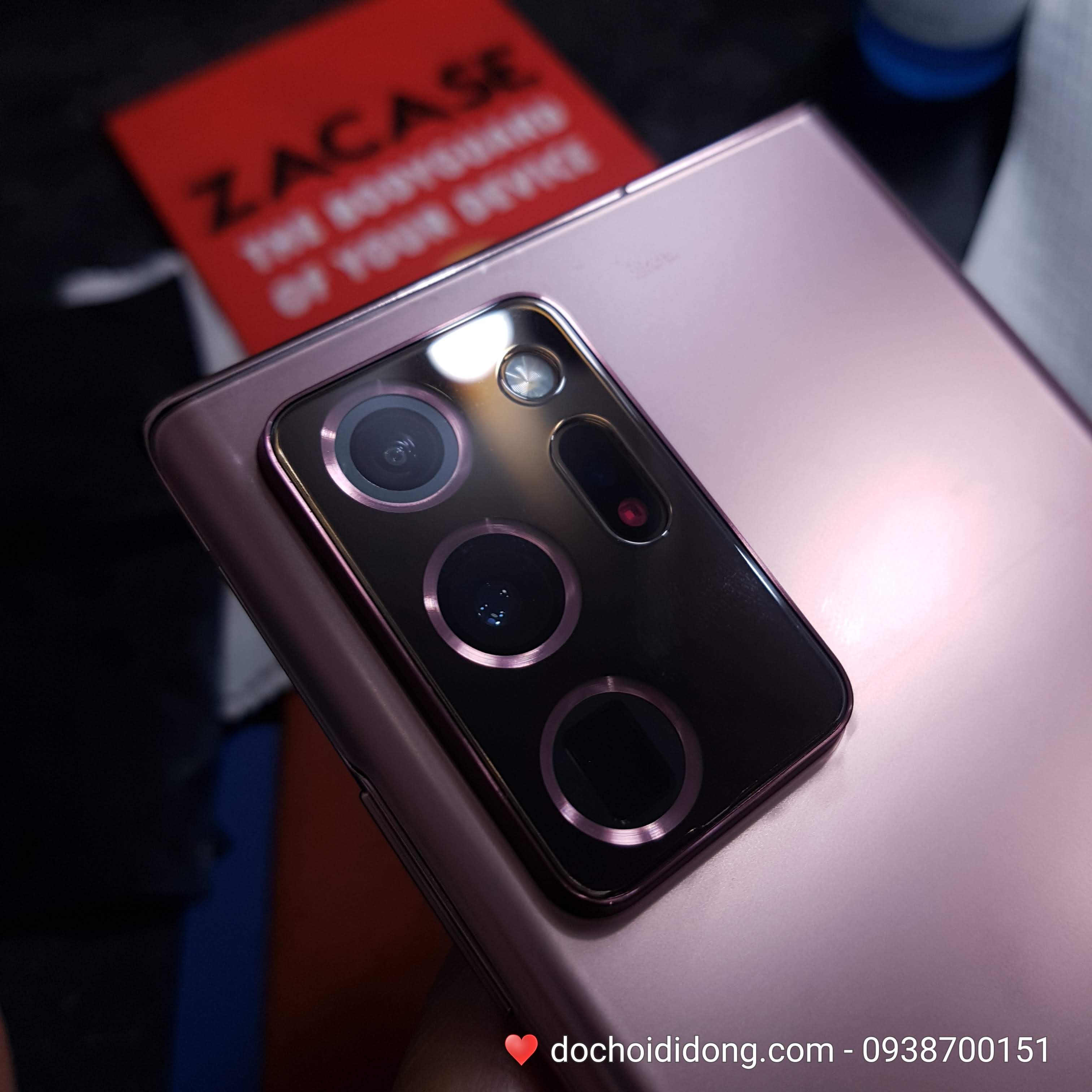 [HCM]Miếng dán cường lực camera Samsung Note 20/ Note 20 Ultra Zacase Thủy Tinh Hữu Cơ