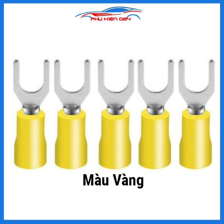 Đầu cos bấm dây điện càng cua sv2-4 gói 100 cái