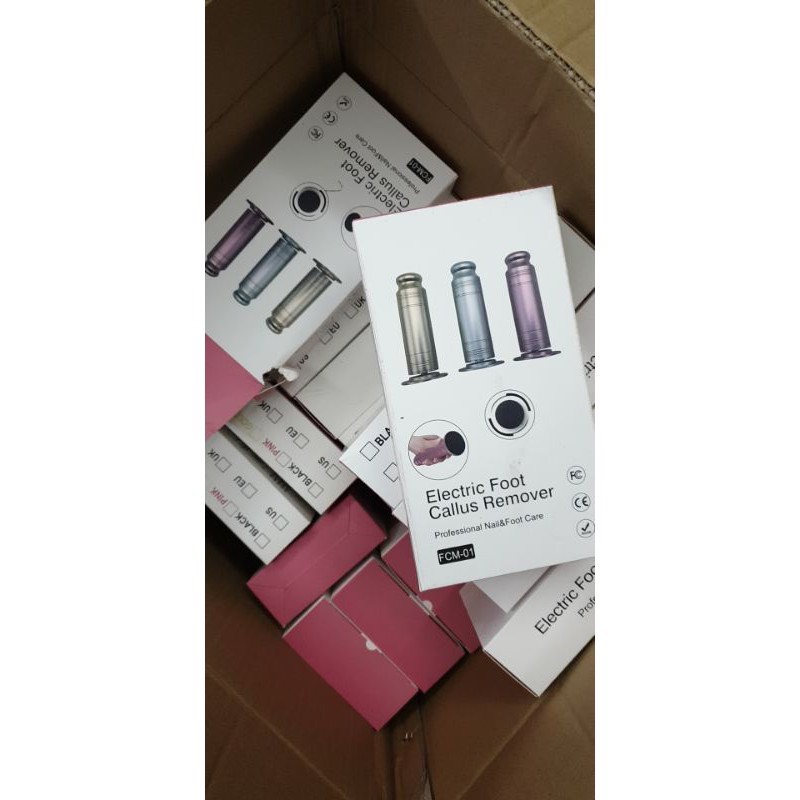 Máy Chà gót chân chuyên dụng tiệm nail (tặng kèm 60 miếng chà)