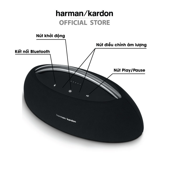 Loa Bluetooth Harman Kardon GO + PLAY MINI - Hàng Chính Hãng
