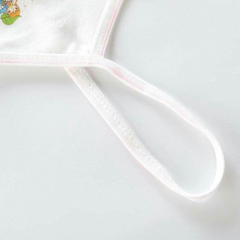 Set 5 áo lá mặc trong cho bé gái mới lớn (dưới 30kg)