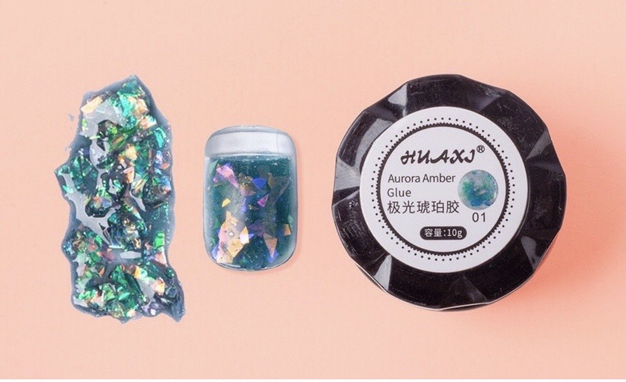 Sơn gel hổ phách set 6 hũ siêu đẹp