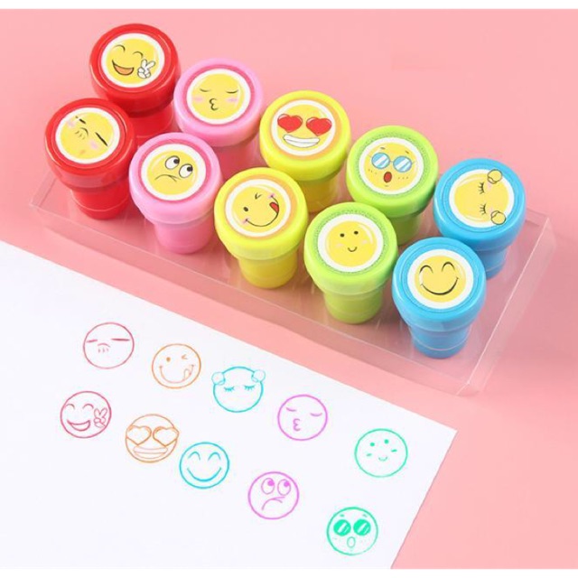 bộ 10 dấu mặt cười
