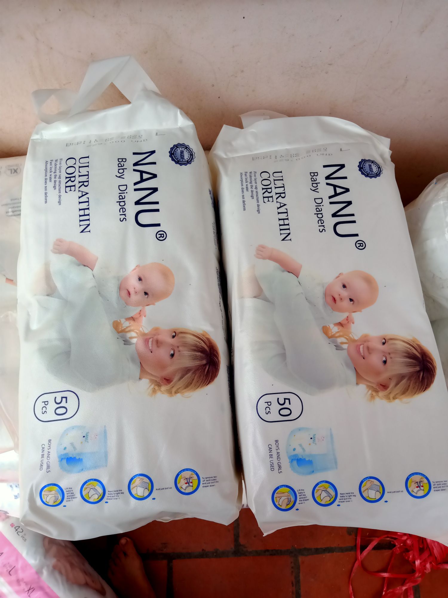 Bỉm nanu combo 100m size M/L/XL/XXL/XXXL
