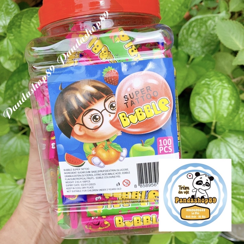 Kẹo cao su thổi Bubble - thanh tách lẻ