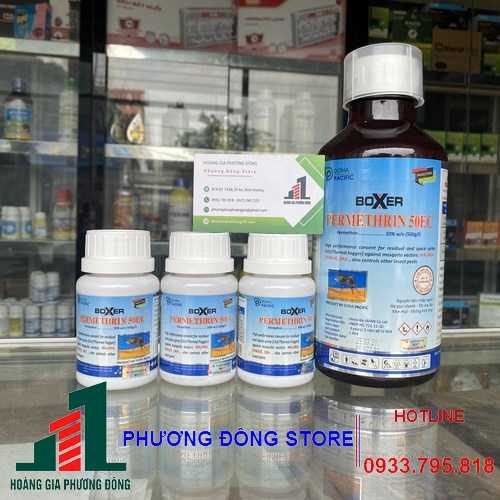 Thuốc diệt muỗi Boxer Permethrin 50EC ( chai 100ml)