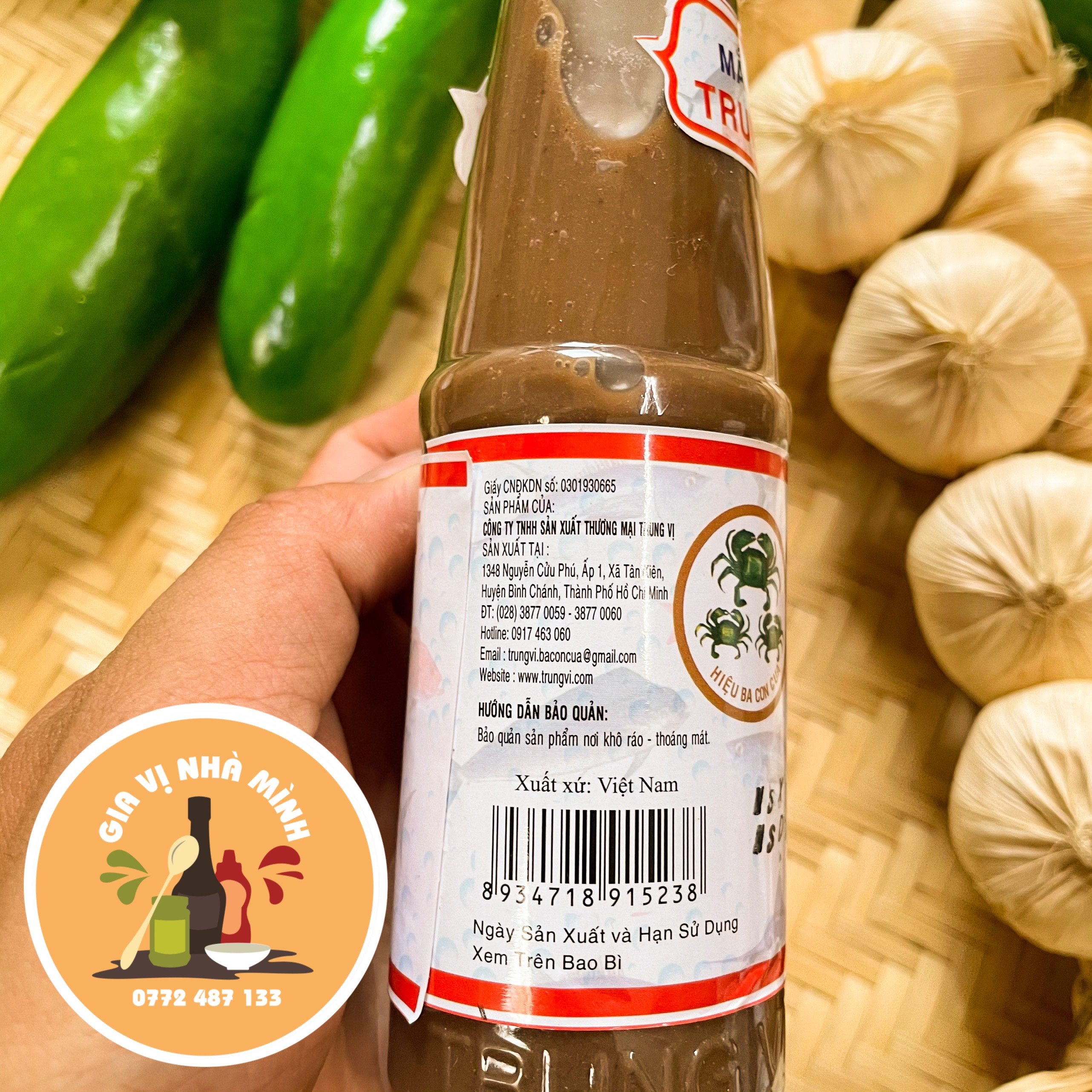 MẮM NÊM TRUNG VỊ ĐẬM ĐẶC 230ML