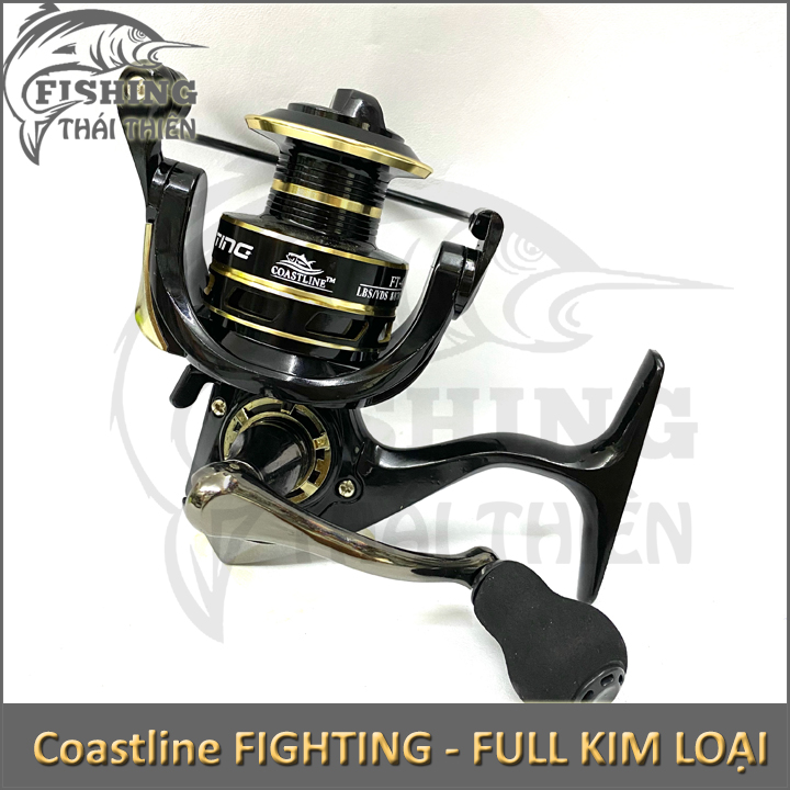 [HCM]Máy câu cá Coastline Fighting Full kim loại