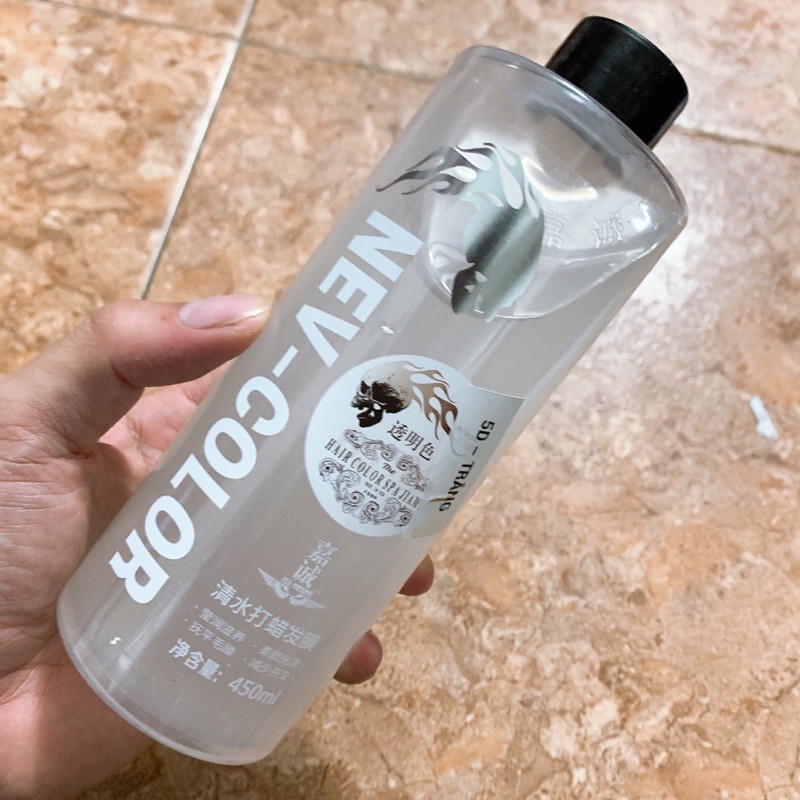 Nhuộm Phủ Bóng 5D Màu Clear Trong suốt