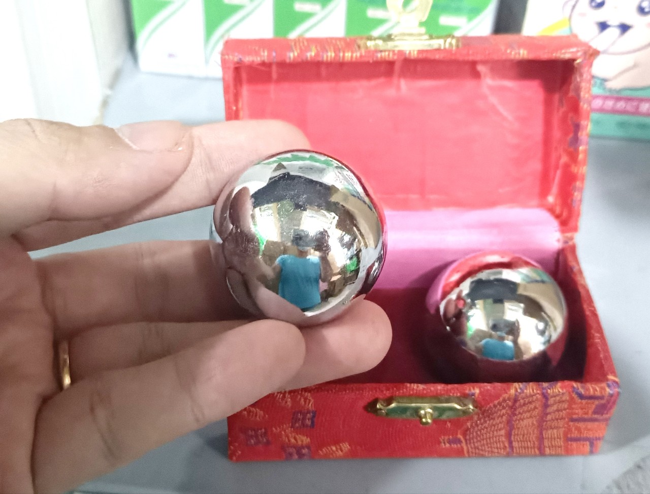 Bi lăn tập cơ tay hộp 2 viên