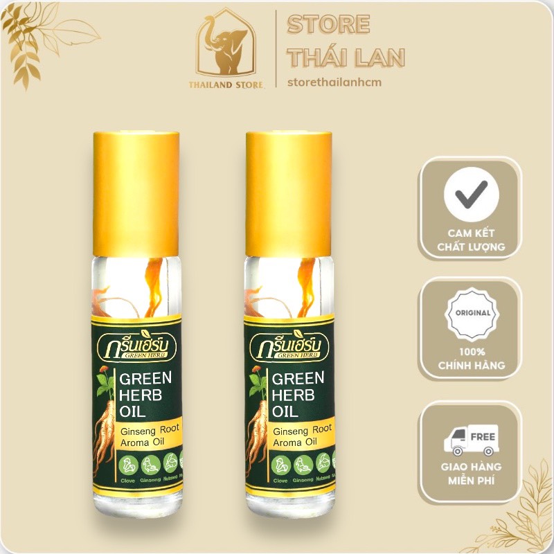 Dầu lăn nhân sâm thái lan