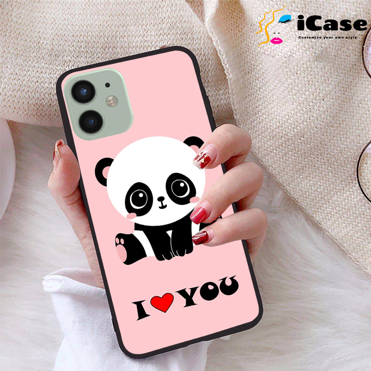Ốp lưng iPhone 12 Mini viền dẻo TPU BST Panda