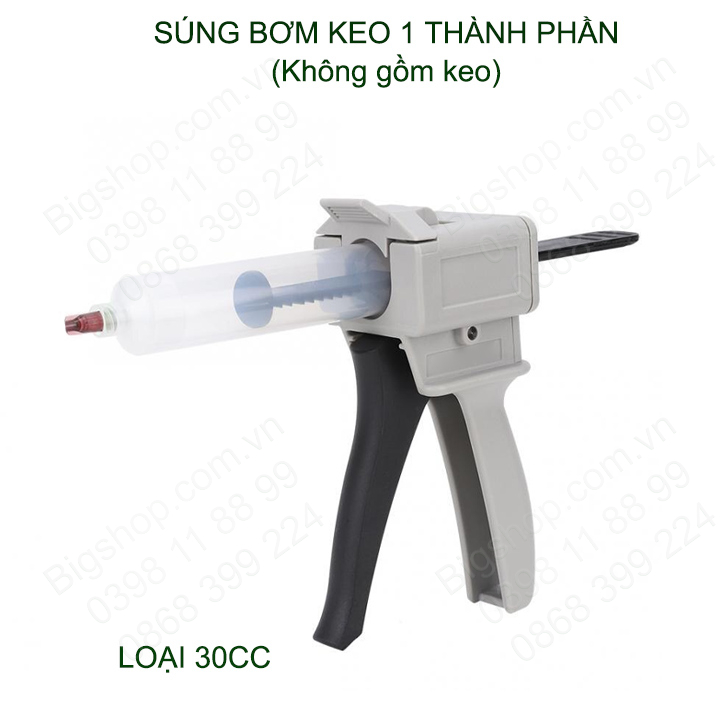 Súng bơm keo dán 1 thành phần, loại 30-55CC tùy chọn