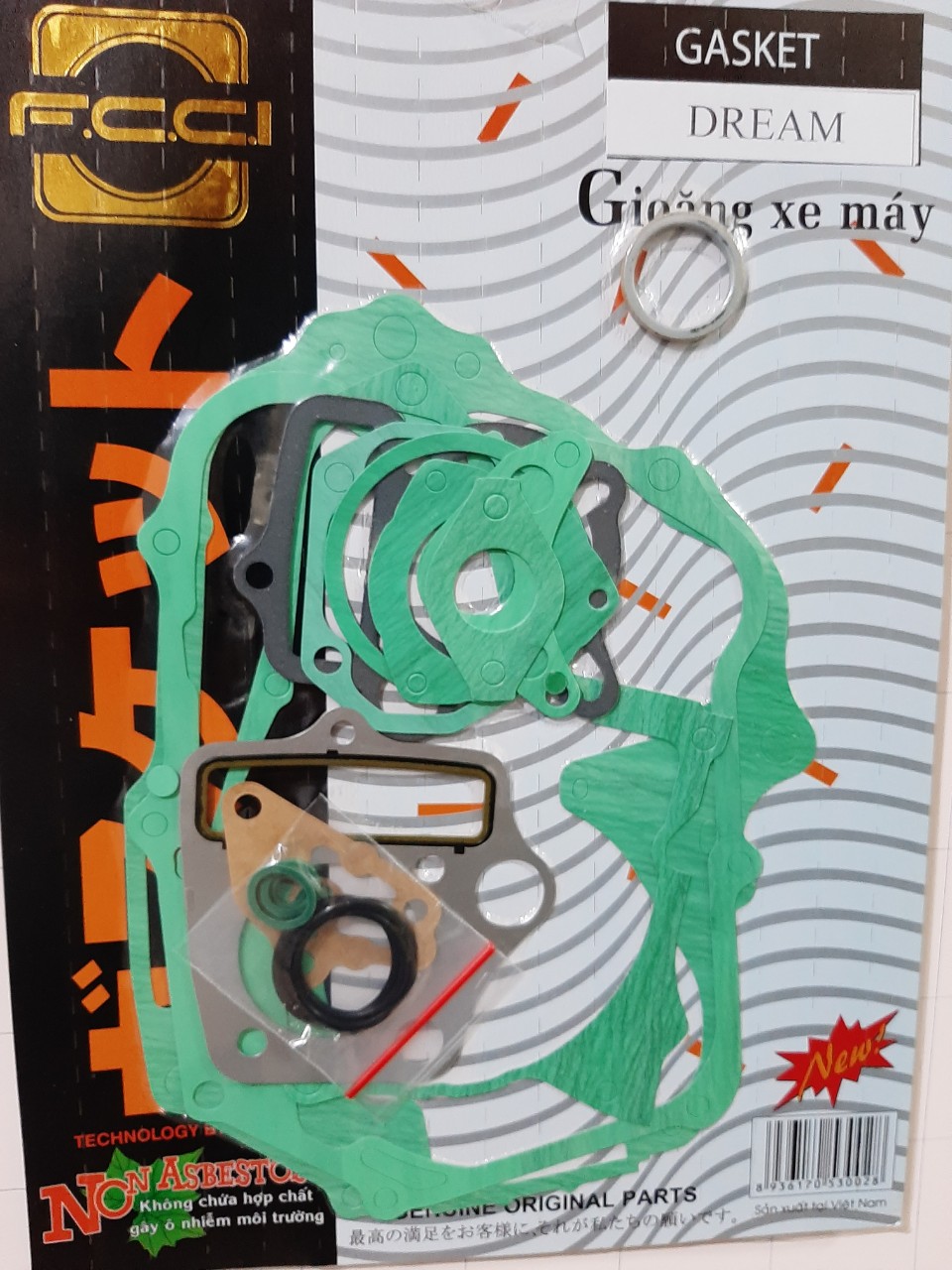 [Freeship Max] Bộ gioăng máy xe dream thái_BỘ RON (gioang) xe máy RECTO
