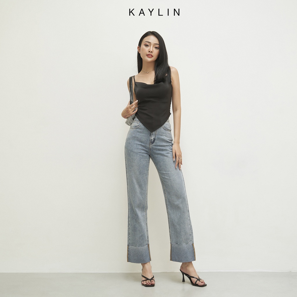 Áo Yếm Hai Dây Vải Lụa Cao Cấp N1667 - KAYLIN