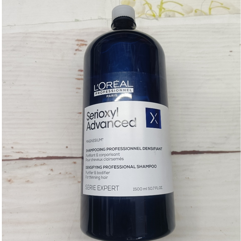Loreal Thickening Shampoo Anti-Hair Loss and Stimulates Hair Growth Serioxyl 1500ml