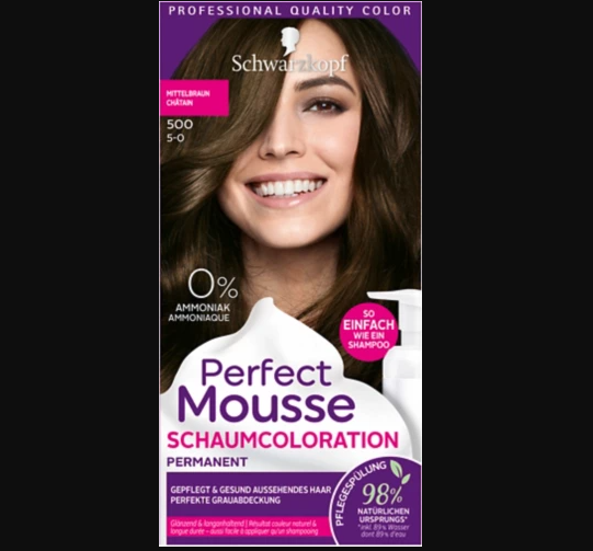 Thuốc nhuộm tóc dạng bọt Schwarzkopf Perfect Mousse của Đức