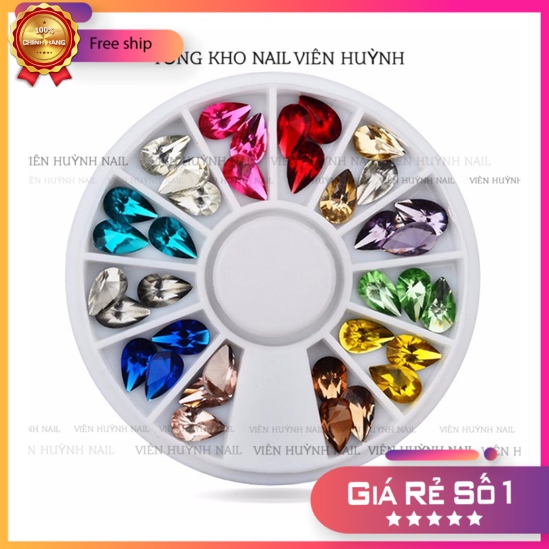 Khay đá tròn hình giọt nước nhiều màu sắc