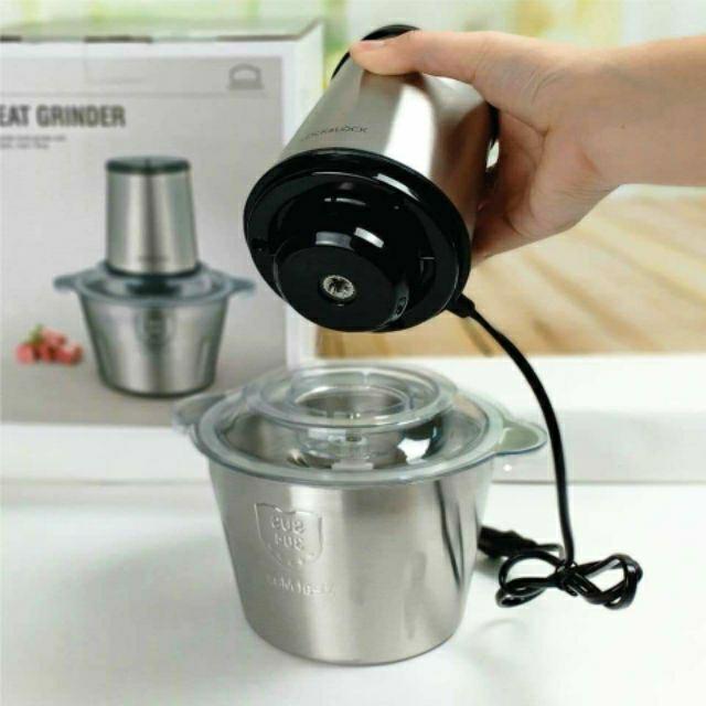 Máy Xay Thịt Cối Inox Lock&Lock EJM 172 (cam kết hàng chính hãng)