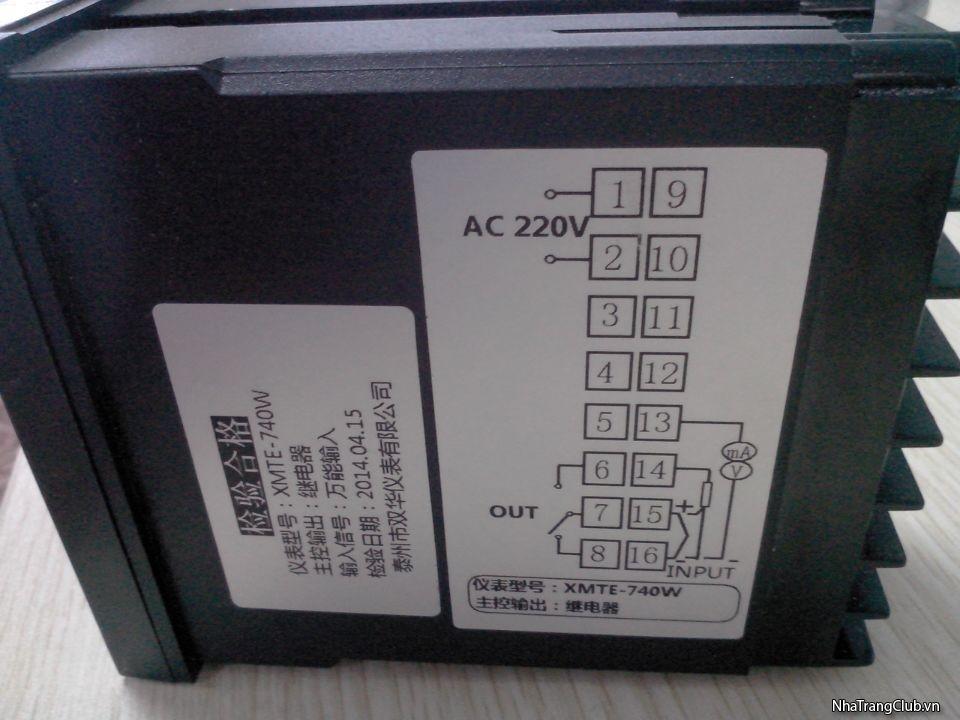Đồng hồ nhiệt XMTD-2001